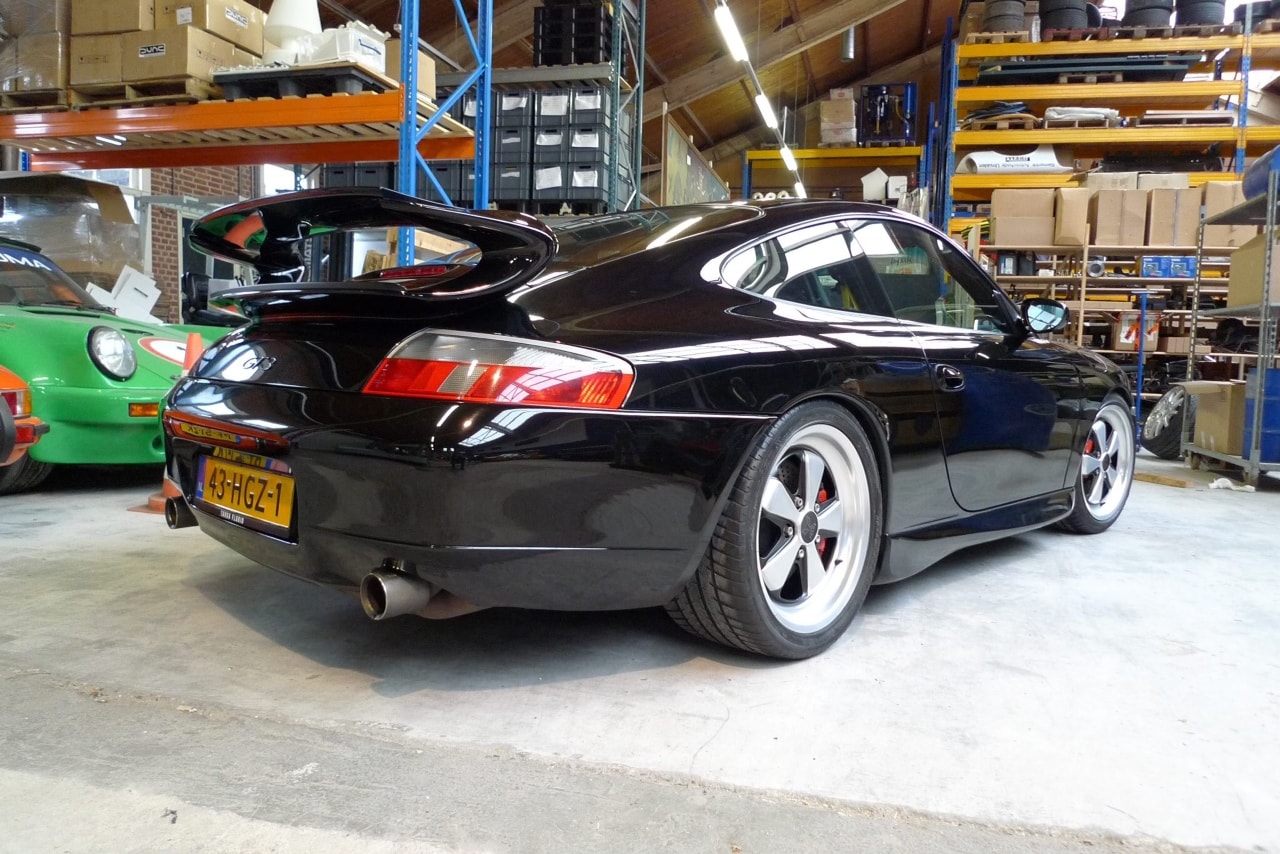 Wheels: FUCHS set 8J + 10J x 18 inch (polished) for Porsche 996 Carrera 2,  4 and GT3 - CUSTOM CONCEPTS