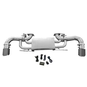 Uitlaat: Sportuitlaat met kleppen en controller voor Aston Martin DB11 V8