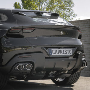 Uitlaat: Capristo sportuitlaat met kleppen en straight pijp voor Ferrari Purosangue