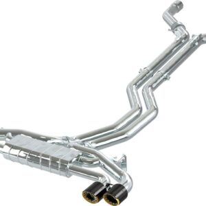 Uitlaat: Capristo sportuitlaatsysteem met kleppensysteem voor originele klepmotoren voor Range Rover Sport SV P635