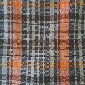 Interieur: Klassieke stof Ruit Bruin Madras