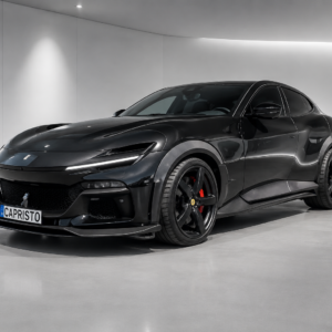 Body: Capristo carbon fiber zijskirts en wielkastverbreders set voor Ferrari Purosangue
