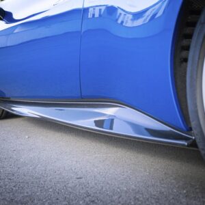 Body: Capristo carbon side skirts set voor Ferrari 296 GTB en GTS