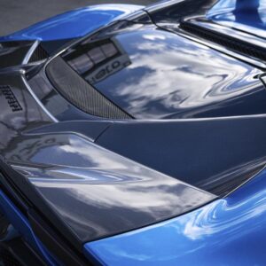 Body: Capristo carbon fiber achterspoiler voor Ferrari 296 GTB en GTS