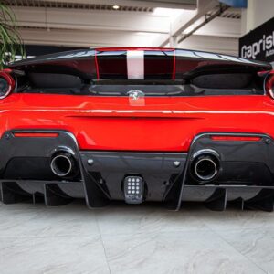Body: Capristo carbon fiber achterdiffusor voor Ferrari 488 Pista