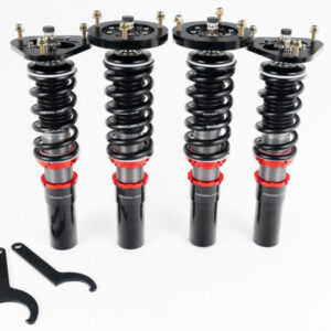 Wielophanging: Rennline coilover verstelbare schokdemper en veren set voor Porsche 987.1 Boxster en Cayman