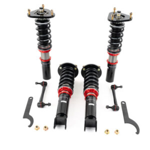 Wielophanging: Rennline coilover schokdemper set met topmounts voor Porsche 997 C4, C4S, GTS en Turbo